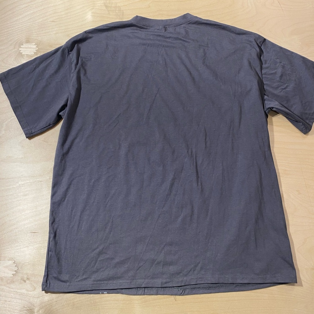 Gray Skeleton Graphic Men's T-Shirt XL (MS) - Picture 6 of 8
